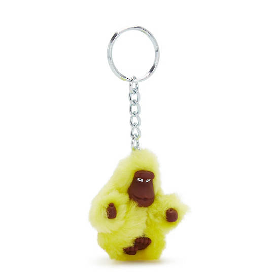 Kipling Sven Extra Small Monkey Keychain Accessories Yellow Beam | AU 1981LI